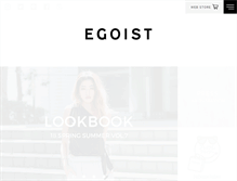 Tablet Screenshot of egoist-inc.com